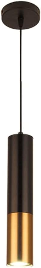 Lampe suspendue tube 5W aluminium pour éclairer un îlot de cuisine