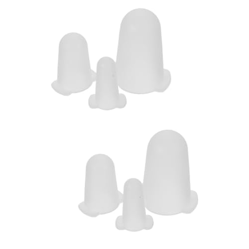 Cabilock 2 Series Tapa Protectora Para Puntas De Tubería Hocicar Sartenes - Decoración Pasteles - Boquillas Manga Pastelera Manguito Para Punta De Tubería Fundas De Silicona 3 Piezas * 2