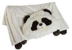 Pillow PetsThe Original My PAnda Blanket - Black And White