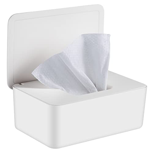 Feuchttücher Toilettenpapier Box,Wet Wipes Dispenser Box Baby Feuchttücher Box,Aufbewahrungsbox mit deckel,Feuchttücher Baby Box für Zuhause und Büro Cover