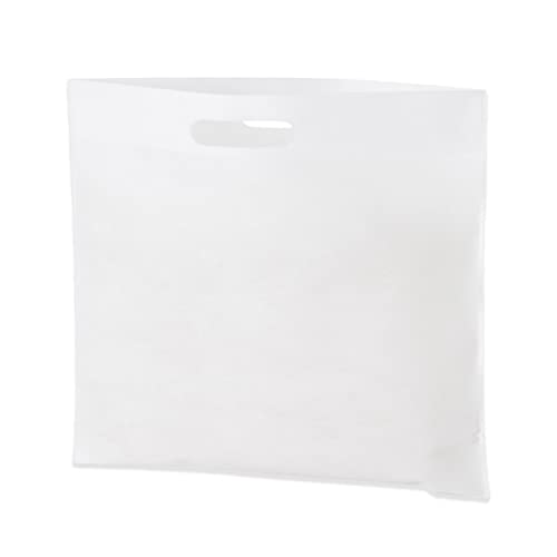 Tragetaschen mit geklebtem Griff, robust, aus Kunststoff, weiß, mit Griff, Kobra/Skorpion, 100-1000 Stück (22 x 18 Cobra, 100 Beutel) Cover