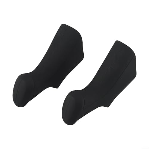 EXTRWORY Cubiertas de palanca de cambios de freno de cobertura completa hechas para adaptarse a bicicletas de carretera para Ultegra para modelos Di2 ST6870 (negro)