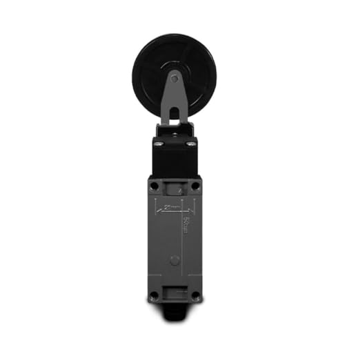 Chave Fim de Curso Metálico 1NA+1NF | ME 8108L Roldana 50mm Ajustável