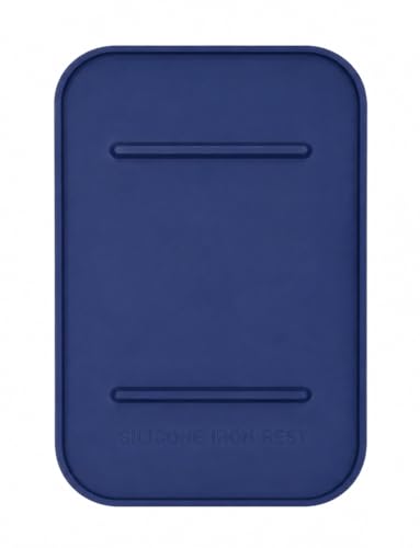 Image of ZENITH Steam Iron Protective Rest Pad, Felt pad, Heat Resistant Iron Tray Mat, 22.5 x 15 cm,Suitable for all types of Household and Industrial Irons like silver star ES 300L etc. Blue (1pc)