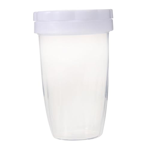 CONGARTENO Duster Powder Sugar Dredgers Powder Sugar Sifter Powdered Sugar Shaker Chocolate Shaker Flour Shaker Tool Coffee Sifter with Lid Fine Mesh Shaker Cocoa Powder Shaker White Pp