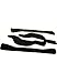Performance Accessories (6530) Gap Guard for Chevy/GMC