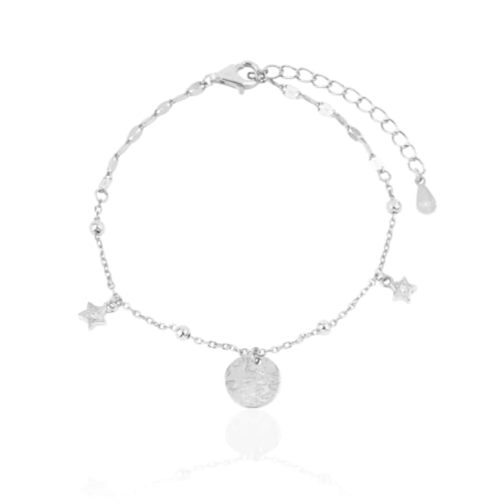 Women's 925 Sterling Silver Starry Sky Bracelet, Stylish Gift