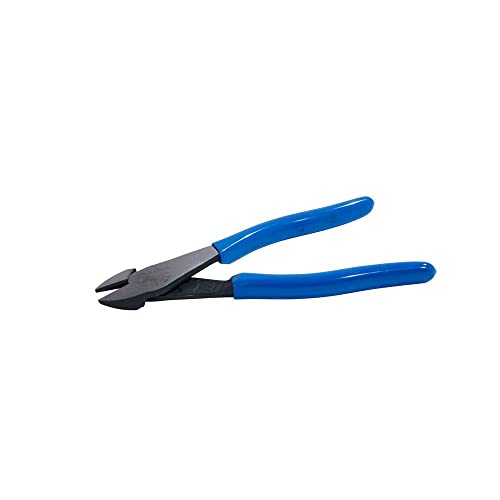 Klein Tools D200028 Pliers, Diagonal Cutting Pliers with Angled Head