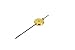 TAURISH Universal Brass Pendulum bob Adjustable Fitting Wall Clocks Mantle Clock Part 165mm Long