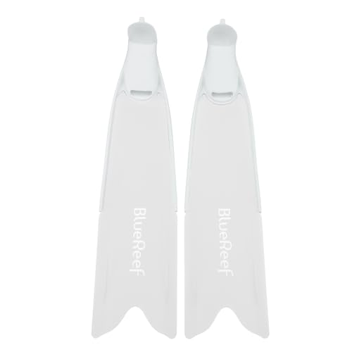 Blue Reef Freediving Fins - Clear, 45/46