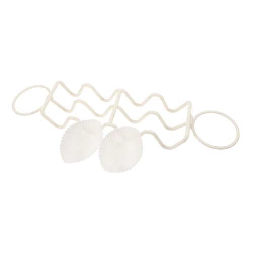 PRETYZOOM Crepe Stand Taco Holder for Events Taco Party Decorations Taco Rack for Baking Taco Stands Taco Holder for Parties Taco Tray Holder Tortilla Holder Taco Holder for Kitchen Pp Beige