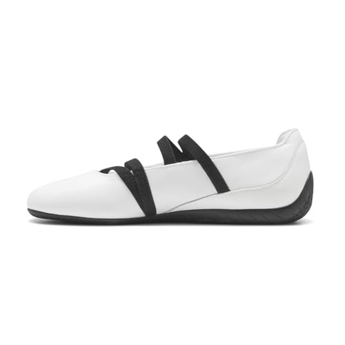 PUMA Womens Speedcat Leather Ballet Flats Casual - White3