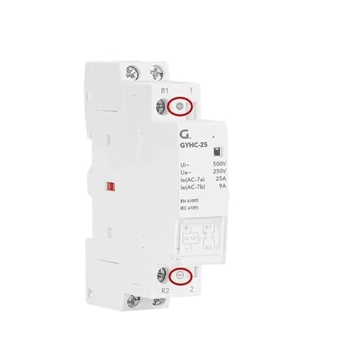 Contacteur modulaire rail DIN 25A pour automatisme résidentiel et tertiaire