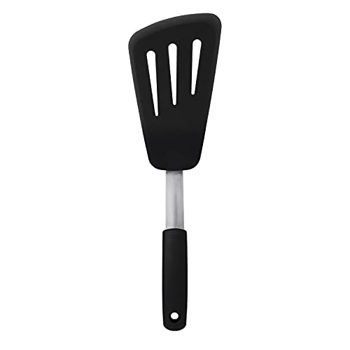 Comparison: Best Spatula For Omelettes 4 OXO Good Grips Silicone Flexible Omelet Turner,Black