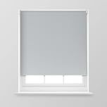 A.Unique Home Premium Trimmable Thermal Blackout Roller Window Blind in a Variety of Colours and Sizes Ideal for any Room - 2FT - GREY - 60cm (W) x 170cm (L) | 23.6" (W) x 66.9" (L)