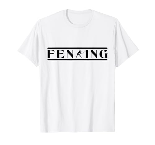 Scherma Gioco Fencer Fencing-Sports Sportiva Fencing Scherma Maglietta