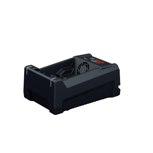 BOSCH GAL12V/18V-80 12V/18V Multi-Voltage Fast Battery Charger - 8A Charging Current Active Air Cooling Compatible with Bosch 12V and 18V Batteries