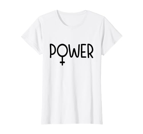 Power Womanpower Slogan Girl Feminismus Women Feminist T-Shirt
