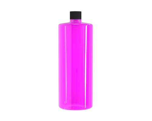 PrimoChill Ice - Computer WaterCooling Coolant, Fill and Forget, Low Viscosity, Low Chemical Content, Full Protection, Proudly Made in The USA (32oz/.9L) - Transparent UV Pink