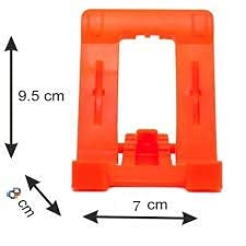 Image of Set of 2Pcs Compact Mobile Stand Holder for Comfort & Multi Angle Adjustment (Color May Very)