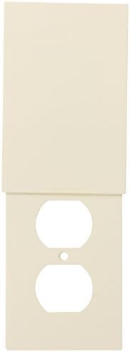 ElecRosa Electrical Outlet Cover, Ivory, Model: ER1