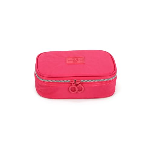 Estojo de Tecido, Up4you, Crinkle, 1 ziper, Pink