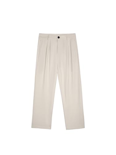 Men's Pants Spring Autumn Japanese Wide-Leg Straight Casual Commute Weekend Loose Trouser3