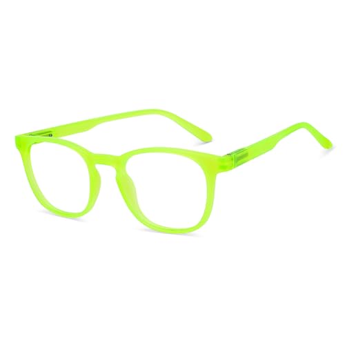 Image of HUSTLR Lenskart | Zero Power Bluecut & Antiglare Computer Eyeglasses | Full Rim Square Shape | As Seen On Shark Tank | For Men & Women | Medium | LB E14058-W