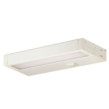 Nora Lighting NUD-8811/27WH 11" LEDUR LED 6.7W 120V 2700K Edge-Lit Undercabinet, White Finish