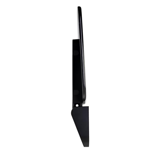 Siège de douche mural pliable noir pour salle de bain - 7