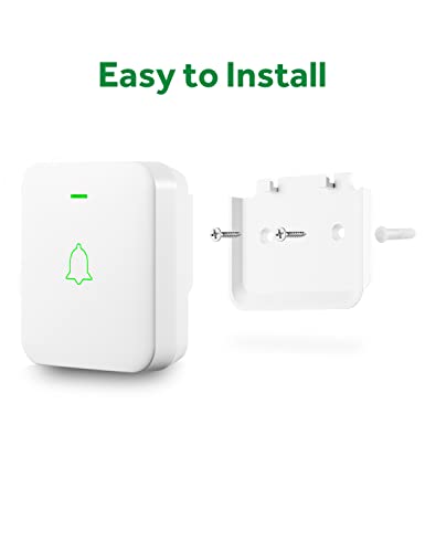 image for AVANTEK Wireless Door Bell, WA-11 Waterproof Battery Operated Doorbell