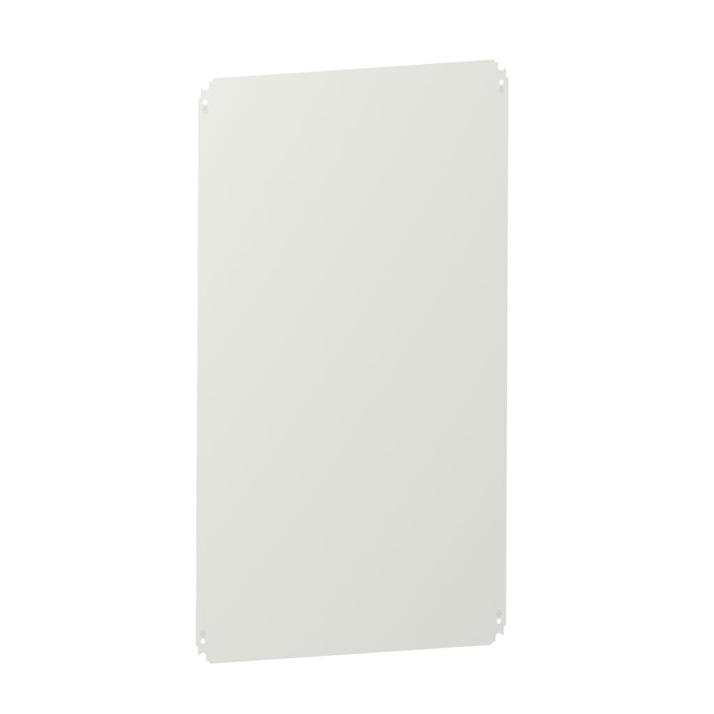 Plaque de montage NSYMM106WH anti corrosion pour armoire Spacial