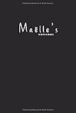  Maëlle\'s notebook: Journal with name for Maëlle  Cadeau Carnet Personalisé avec Nom pour Filles Femmes  Customized Notebook Gift for girls female Friends Sister Wife Family Member