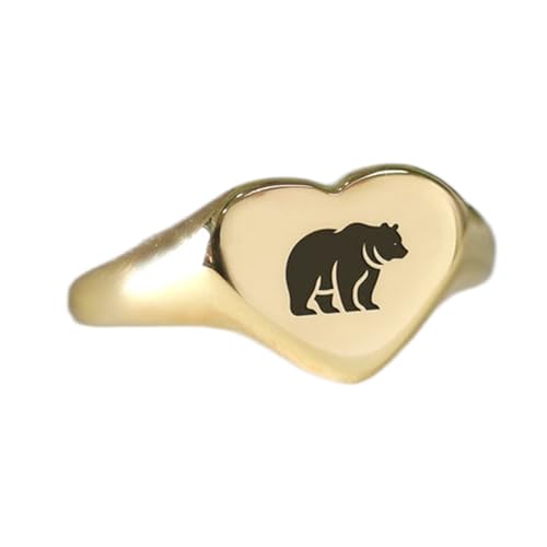 Bague ours cœur en argent : le bijou cadeau idéal style vintage