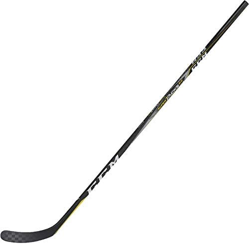 CCM Super Tacks 2.0 Pro Grip Composite Team Stick Grip (Choose Hand, Flex, and Curve) (Left, P90, 105)