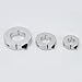 Shaft Collar Adjusting Ring Set 20mm ID 40mm OD Aluminum Alloy with M5 Set Screw for Precise Positioning in Industrial Equipment Handcarts Go-Karts and Pedal Cars Silver 6 Pack
