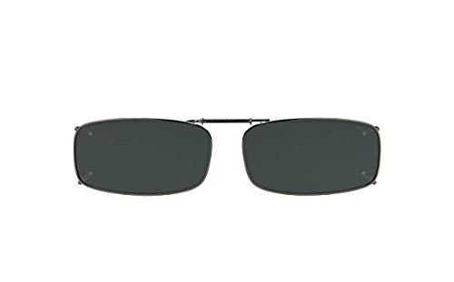 Solar Shield Clip-On Full Frame Polarized Sunglasses 54 rec a
