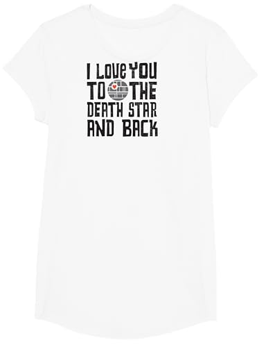 Star Wars Valentine's Day I Love You to the Death Star T-Shirt