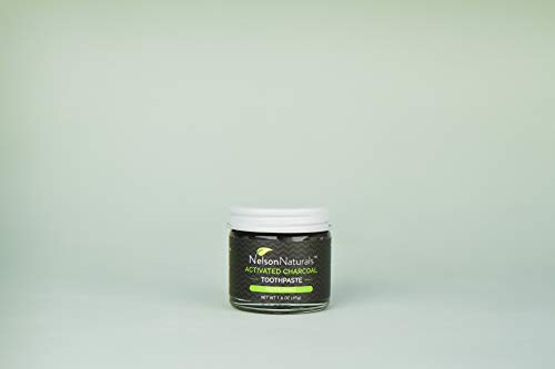 Nelson Naturals Activated Charcoal Toothpaste 1.6 Oz - Peppermint #TOP2