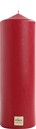 Eika Stumpenkerze rot, Höhe 21 cm, Ø 7 cm Dekoration Stumpen- und Kugelkerzen Cover