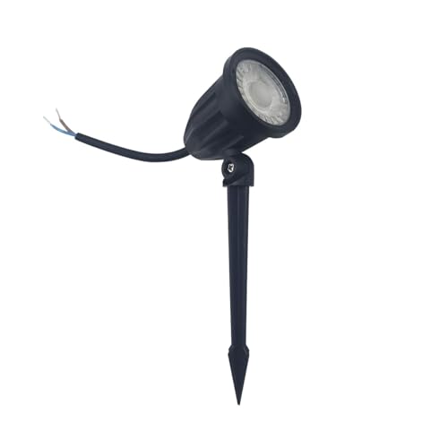 FARETTO LED A PICCHETTO 8W 220V DA GIARDINO IP65 STAFFA INCLUSA SILAMP