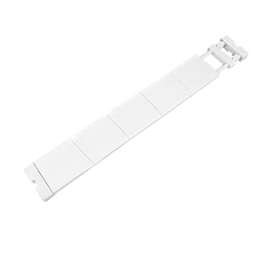 Support de rangement blanc JONASHER, étagère de salle de bain et séparateur de placard