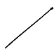 Universal 20 in/50cm Schwarze Silikondüse für angenehme Duscherlebnis und effektive Darmreinigung, Wiederverwendbar und geeignet für Männer und Frauen