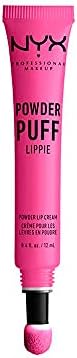 NYX PROFESSIONAL MAKEUP Powder Puff Lippie Lip Cream, Liquid Lipstick - Bby (Fuchsia)