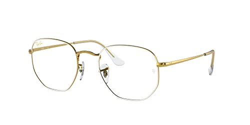 Image of Ray-Ban Unisex Rx6448f Low Bridge Fit Hexagonal Prescription Eyeglass Frames