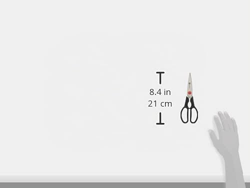 ZWILLING Twin L Vielzweckschere, 20cm, Küchenschere für Rechts- und Linkshänder, Rostfreier Spezialstahl, Schwarz – Ansicht 3