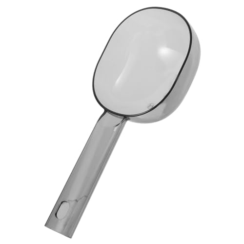 SOLUSTRE Grandes Cucharadas De Hielo De Plástico Manguero Largo De Alimentos Bottom Scooper Party Candy Scoop Cube Cube Cubo Cocina Utilidad De Harina De Cocina Socada