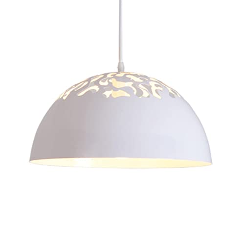 Suspension design blanc élégant avec éclairage LED pour bar tendance