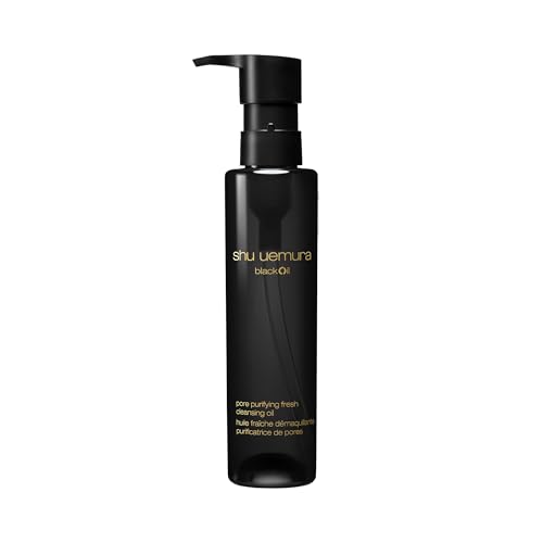 Shu Uemura BlackOil Aceite Desmaquillante Facial, Aceite Refrescante y Purificador de Poros, Enriquecido con Arroz Negro y Carbón Binchotán Japonés, Para Pieles Grasas y Mixtas