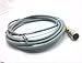 RKCAT 4.4T-4/S618, Cordset, Str M12 F 4pos to Cut End, 4x22AWG 4M, PVC Gray, U0877-14